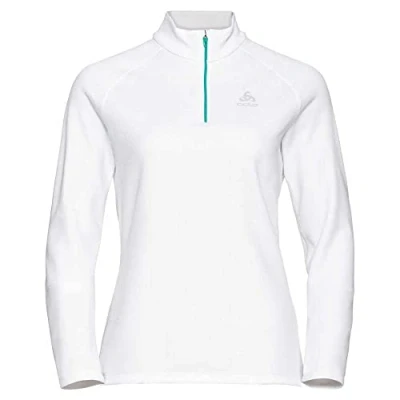 Imagen de Odlo Damen BESSO Midlayer mit 1/2 Reißverschluss, White, XL