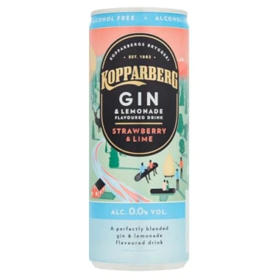 Imagen de Kopparberg Ginebra y limonada sin alcohol 250ml