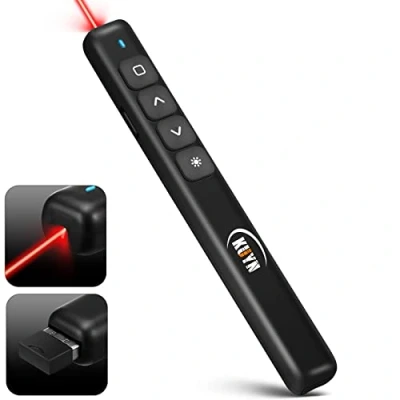 Imagen de KUIYN Wireless Presenter, Puntero presentaciones, Pasador Diapositivas, Juguete Gato (B3)