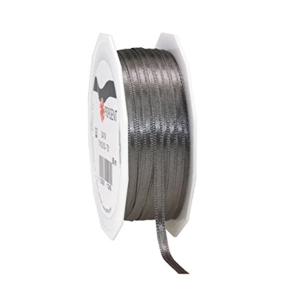 Imagen de Präsent Pizarra (Gris), 55 Yardas para Envolver, 0.12 Pulgadas de Ancho, decoración y Manualidades, Cinta Decorativa Regalos, Cada ocasión, Poliéster, Dorado, 3mm 50m, 50