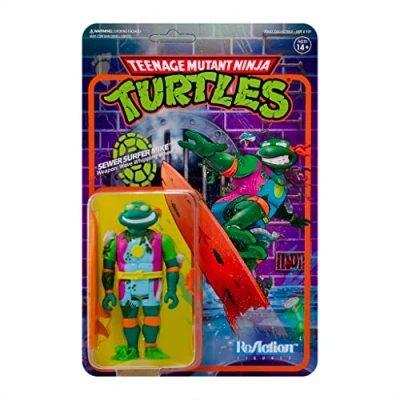 Imagen de SUPER7 Alcantarillado Surfer Micelangelo Tortugas Ninja Mutantes Adolescentes W3