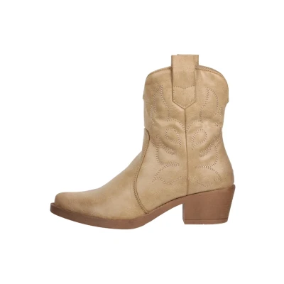 Imagen de Elara Botines Mujer Botas de Vaquero Chunkyrayan 301 A31P Khaki PU 36