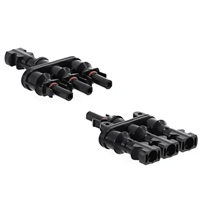 Imagen de Tomas de corriente Offgridtec® 3 caras Enchufe solar en T para conexión paralelo