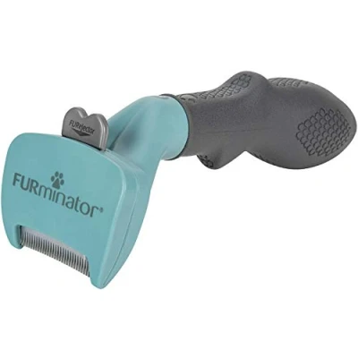 Imagen de FURminator deShedding, Tool para gatos pequeños de pelo largo, Cepillo talla S eliminar el suelto, Diseño mejorado
