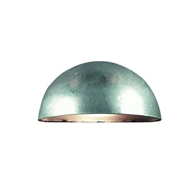 Imagen de Nordlux Lámpara de pared Bergen, semicircular, gris plata