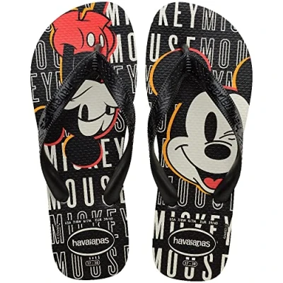 Imagen de Havaianas Top Disney, Chanclas Unisex adulto, Blanco Negro Negro, 37/38 EU