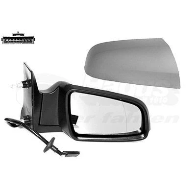 Imagen de espejo retrovisor Van Wezel 3792818 derecha imprimado completo, convexo, para ajuste elect. espejo, calefactable OPEL: Zafira B