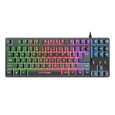Imagen de Pack gaming Trust GXT780 4 IN 1, Inclye Teclado, Auriculares, Ratón y Alfombrilla, Negro
