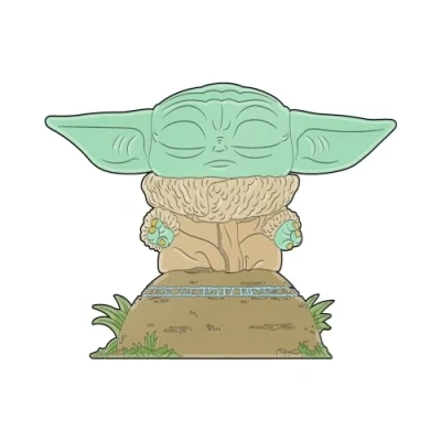 Imagen de Funko Pop! Large Enamel Pin Star Wars: GROGU The Child Mandalorian Pins de Esmalte Broche Coleccionable para Mochilas Y Bolsos Idea Regalo Mercancia Oficial TV Fans