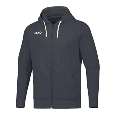 Imagen de JAKO Kapuzenjacke Base Chaqueta con Capucha, Hombre, Antracita, Large