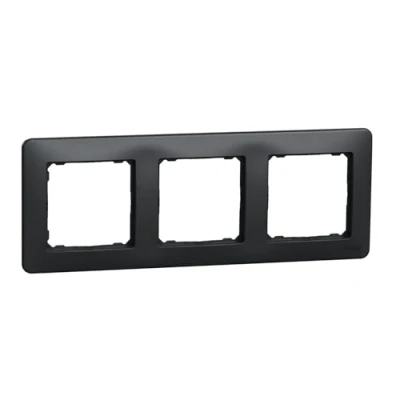 Imagen de Schneider SDD314804, Marco 4 Elementos Sedna Design Antracita (EAN 3606481482686)
