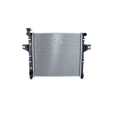 Imagen de NRF EASY FIT 58112 Radiador, refrigeración del motor Aluminio 598 548 24 con arandela de caucho Aletas soldadas JEEP: GRAND CHEROKEE 2