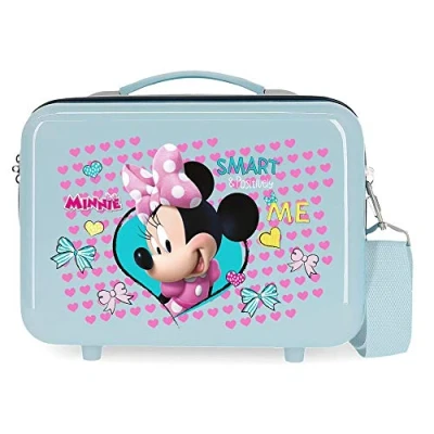 Imagen de Disney Minnie Happy Helpers Nececer Adaptable Azul 29x21x15 cms ABS
