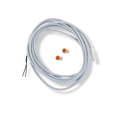 Imagen de DL pro Sonda de temperatura sin accesorios compatible con Liebherr 9590206 Sensor para evaporador 4,7 kOhm Frigorífico Congelador