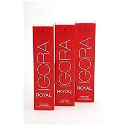 Imagen de Schwarzkopf Professional Igora Royal Reds Coloración permanente 60 ml 4 99 Medium Brown Violet Extra