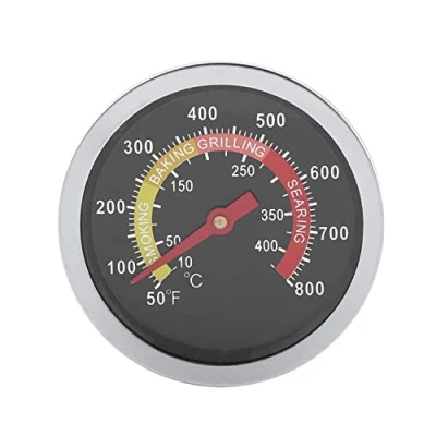 Imagen de Termómetro De Barbacoa Acero Inoxidable Lectura Instantánea Digital 50 800 Temperature La Campana Redonda Para Cocinar En