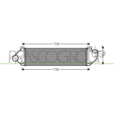 Imagen de PRASCO FD422N001 Intercooler FORD: Focus 2, S Max Mk1, MONDEO 4 Stufenheck