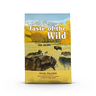 Imagen de Taste Of The Wild pienso para perros con Bisonte y Venado asados 5,6 kg High prairie