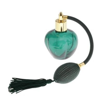 Imagen de Perfeclan Botella de Cristal Spray Larga del Perfume Vintage 100 Ml, Verde, Talla única