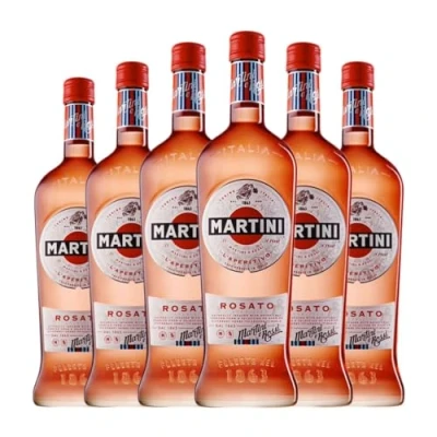 Imagen de Vermut Martini Rosato Botella Misil 1 L (Caja de 6 L)