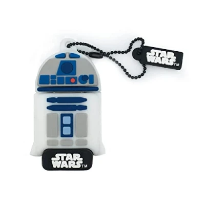 Imagen de Wondee Star Wars Regalos, Pendrive Memoria USB 32GB de R2D2 Originales para Regalar, Regalos Frikis Hombres y Adolescentes Disney Gadgets