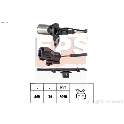 Imagen de EPS 1.953.720 Sensor de Cigueñal Made in Italy OE Equivalent TOYOTA: RAV4 II SUV, Corolla IX Hatchback, Celica VII Coupé