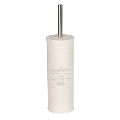 Imagen de WENKO WC set Home Acero pintado en color Crema Beige
