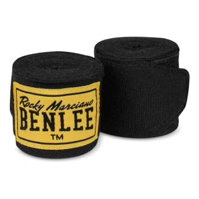 Imagen de Benlee Elastic Vendas de Boxeo, Unisex Adulto, Negro, Talla única