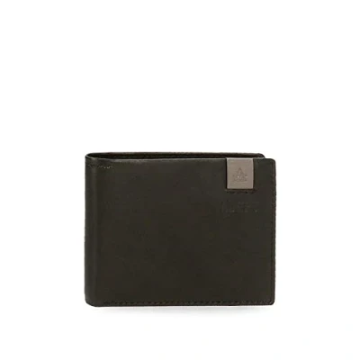 Imagen de Adept Max Cartera con Tarjetero Negro 11x8,5x1 cms Piel