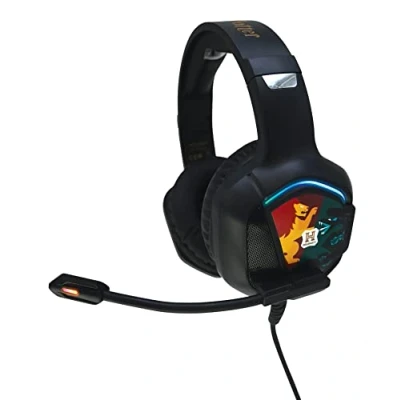 Imagen de Lexibook, Auriculares para Juegos Harry Potter, Juego inmersivo, Sonido estéreo con Cable, Plegables, Ajustable, Negro, HPG10HP