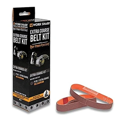 Imagen de WORK SHARP y Ken Onion Kit de cintas para cuchillos herramientas WSSAKO81117 Accesorio amolador cuchillas con banda abrasiva repuesto afilador