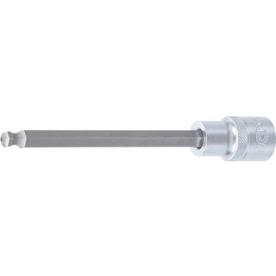 Imagen de BGS 4258 7 Punta de vaso longitud 140 mm entrada 12,5 (1/2&quot;) hexágono interior con cabeza bola