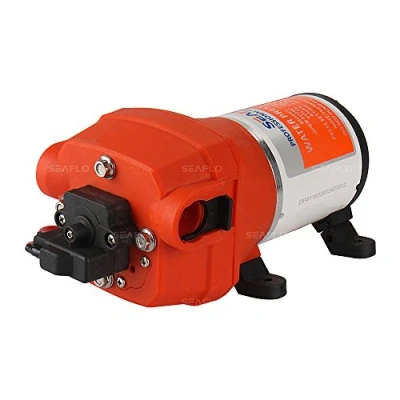 Imagen de Seaflo Bomba de diafragma presión agua 4.5GPM 17LPM 12V 40PSI barco yate marino