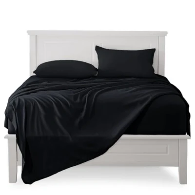 Imagen de FARFALLAROSSA Sabanas 90 x 190 Juego Sábanas 90x200 3 Piezas Algodón con Bajera 90x190 Ajustable, Encimera Cama y 1 Fundas de Almohada 50x80 cm