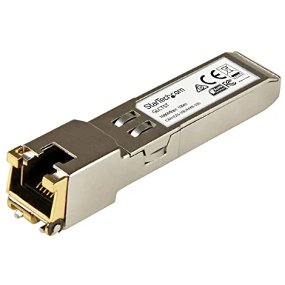 Imagen de StarTech.com GLCTST Módulo transceptor SFP Compatible con Cisco GLC T, Color Plata