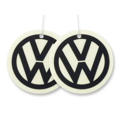Imagen de BRISA VW Collection Ambientador para automóvil Volkswagen T1 Camper Bus en formato individual (Vintage/Océano/Blanco/Conjunto de 2)