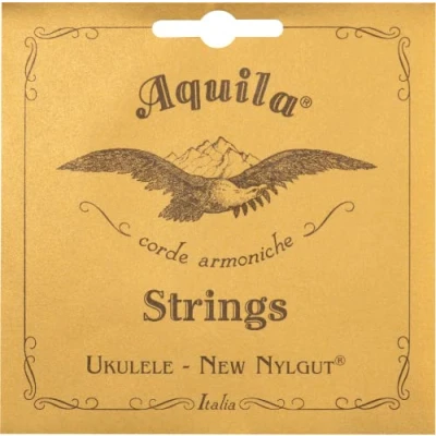 Imagen de Aquila 21U Cuerda para ukelele barítono en Re, 4 cuerdas set 21, new Nylgut, EBGD (83 cm)