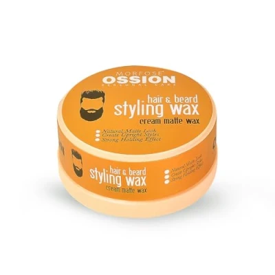 Imagen de Morfose Ossion Hair &amp; Beard Styling Cream Mat Wax en Baard Crema Haarwas 150 ml natuurlijke uitstraling baardcrème haarcrème flexible vorm de hele dag