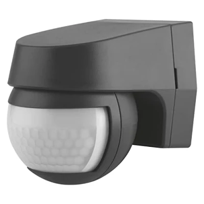Imagen de LEDVANCE SENSOR für Wandmontage, 110 Grad Erfassungsradius, IP44 Schutzklasse, Dunkelgrau, WALL