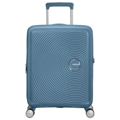 Imagen de American Tourister Soundbox EXP Cabin SIZE Spinner Maleta de cabina, Hombre, Talla: One Size, Blu