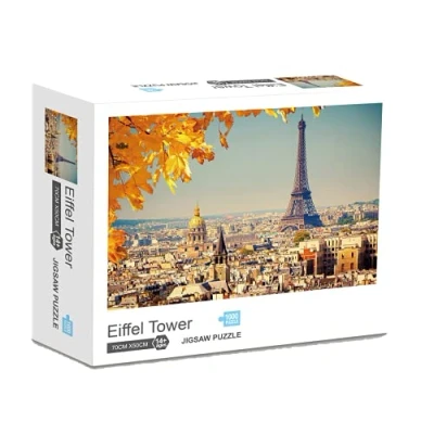 Imagen de BP Torre Eiffel 1000 Piezas Puzzle, Color para Adolescentes/Adultos, único (88351)