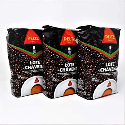 Imagen de Delta Cafe Lote Chavena 1 Kg grano Portugal (Natural, 3 x Kg)
