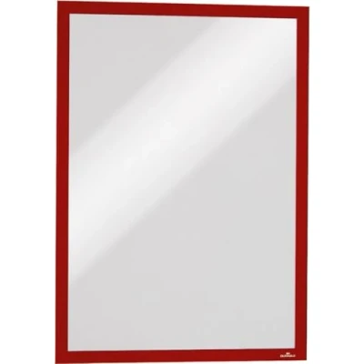 Imagen de Durable 486803 Marco informativo DURAFRAME MAGNETIC A3 para superficies metálicas 5 unidades, rojo