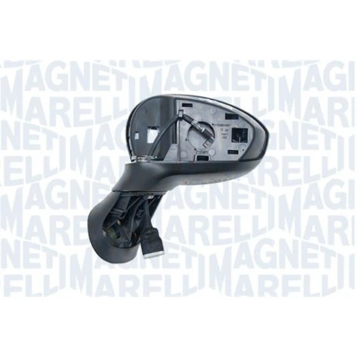 Imagen de Espejo retrovisor Magneti Marelli 350314027180 sin caperuza izquierda negro rugoso eléctrico convexo para vehíc. con volante a la