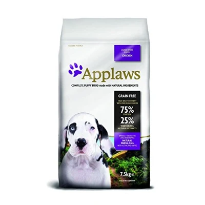 Imagen de Applaws Comida Completa para Perros sin Grano de Pollo Cachorros Razas Grandes 1 Bolsa 7,5 kg