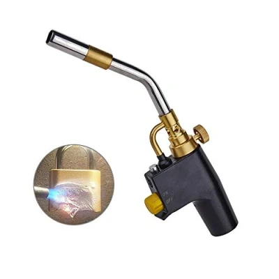 Imagen de Antorcha de propano MAPP, Soldadura Fuerte Fontanería Piezoeléctrica, Utilizada para Soldar Quitar Pintura Excluyendo el Cilindro Gas