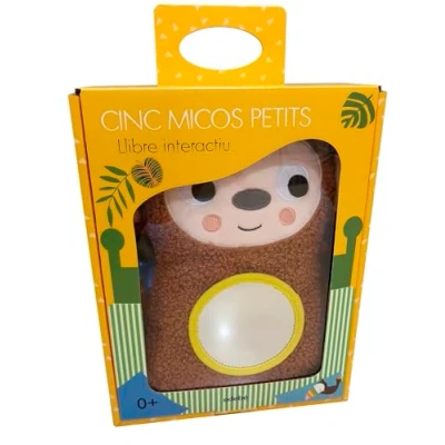 Imagen de Cinc Micos Petits (llibre Interactiu Per Nadons)