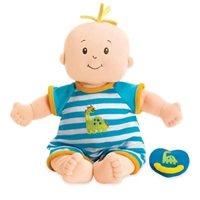 Imagen de Manhattan Baby Stella Boy bebé Muñecas Blandas, Color Azul, 12 Meses (143780)