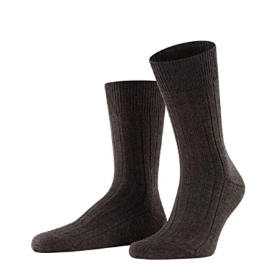 Imagen de FALKE Teppich Im Schuh M SO lana unicolor 1 par, Calcetines Hombre, Marrón (Dark Brown 5450), 47 48