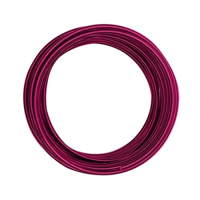 Imagen de Vaessen Creative Redondo Alambre de Aluminio, Rosa (Strong Pink), 1000 x 0.4 cm, 10